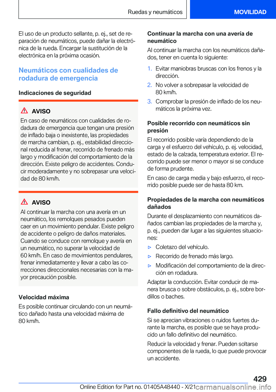 BMW X7 2022  Manuales de Empleo (in Spanish) �E�l��u�s�o��d�e��u�n��p�r�o�d�u�c�t�o��s�e�l�l�a�n�t�e�,��p�.��e�j�.�,��s�e�t��d�e��r�eª
�p�a�r�a�c�i�