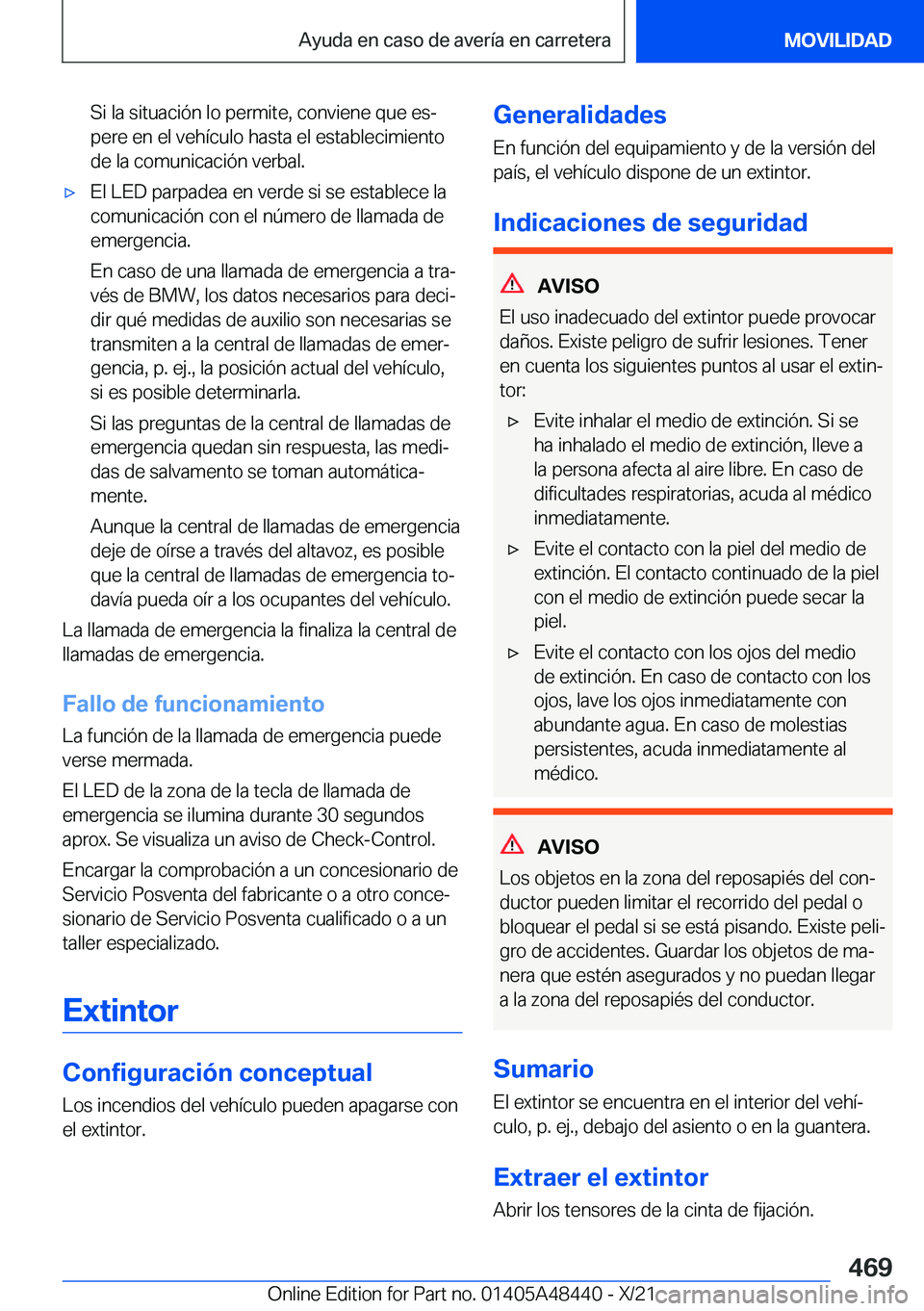 BMW X7 2022  Manuales de Empleo (in Spanish) �S�i��l�a��s�i�t�u�a�c�i�