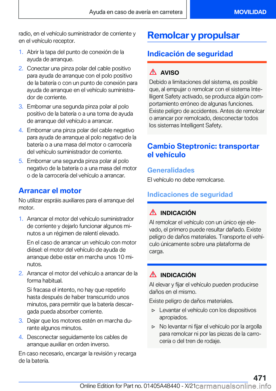 BMW X7 2022  Manuales de Empleo (in Spanish) �r�a�d�i�o�,��e�n��e�l��v�e�h�