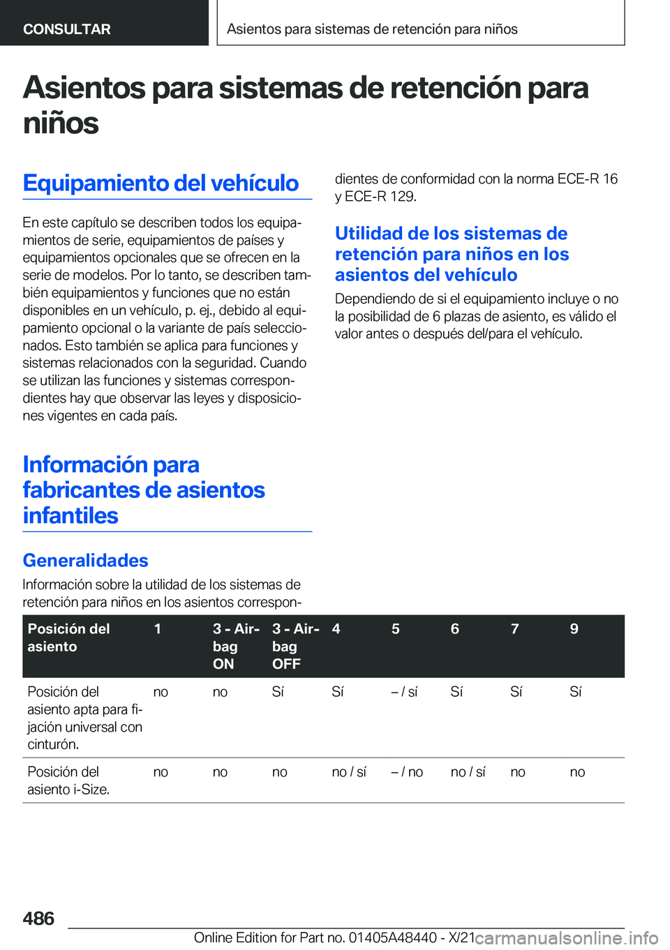 BMW X7 2022  Manuales de Empleo (in Spanish) �A�s�i�e�n�t�o�s��p�a�r�a��s�i�s�t�e�m�a�s��d�e��r�e�t�e�n�c�i�