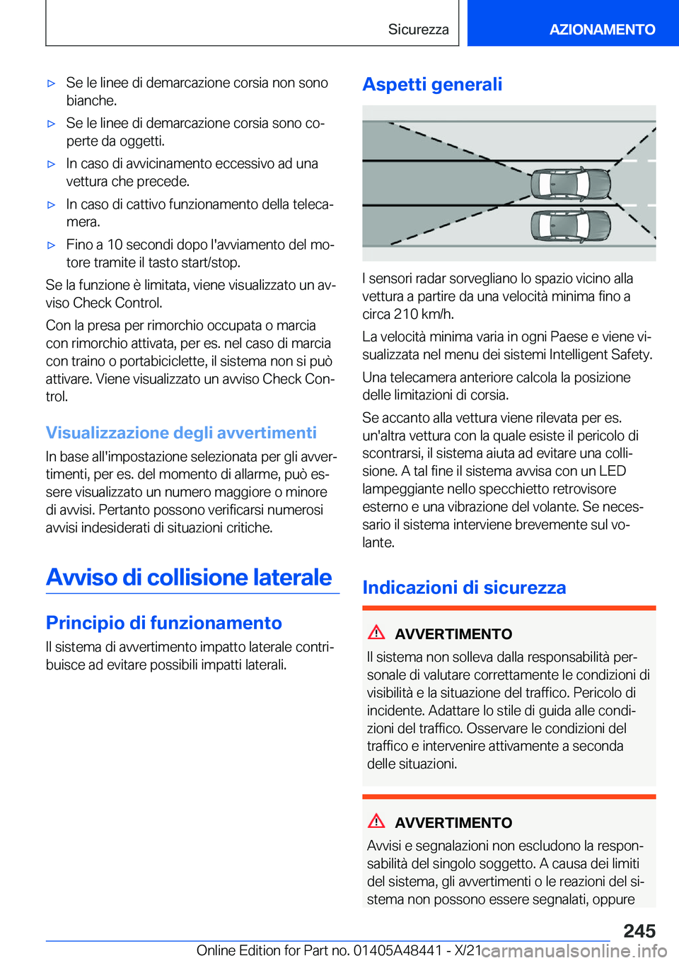 BMW X7 2022  Libretti Di Uso E manutenzione (in Italian) 'x�S�e��l�e��l�i�n�e�e��d�i��d�e�m�a�r�c�a�z�i�o�n�e��c�o�r�s�i�a��n�o�n��s�o�n�o�b�i�a�n�c�h�e�.'x�S�e��l�e��l�i�n�e�e��d�i��d�e�m�a�r�c�a�z�i�o�n�e��c�o�r�s�i�a��s�o�n�o��c�o