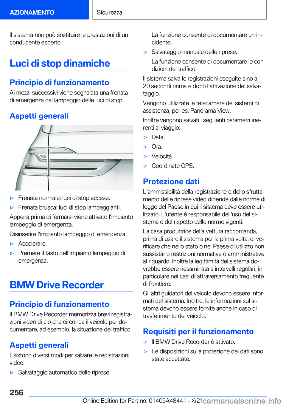 BMW X7 2022  Libretti Di Uso E manutenzione (in Italian) �I�l��s�i�s�t�e�m�a��n�o�n��p�u�