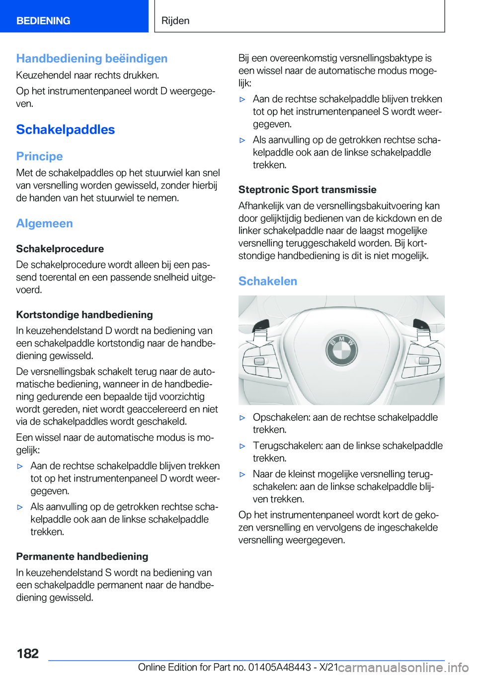 BMW X7 2022  Instructieboekjes (in Dutch) �H�a�n�d�b�e�d�i�e�n�i�n�g��b�e�