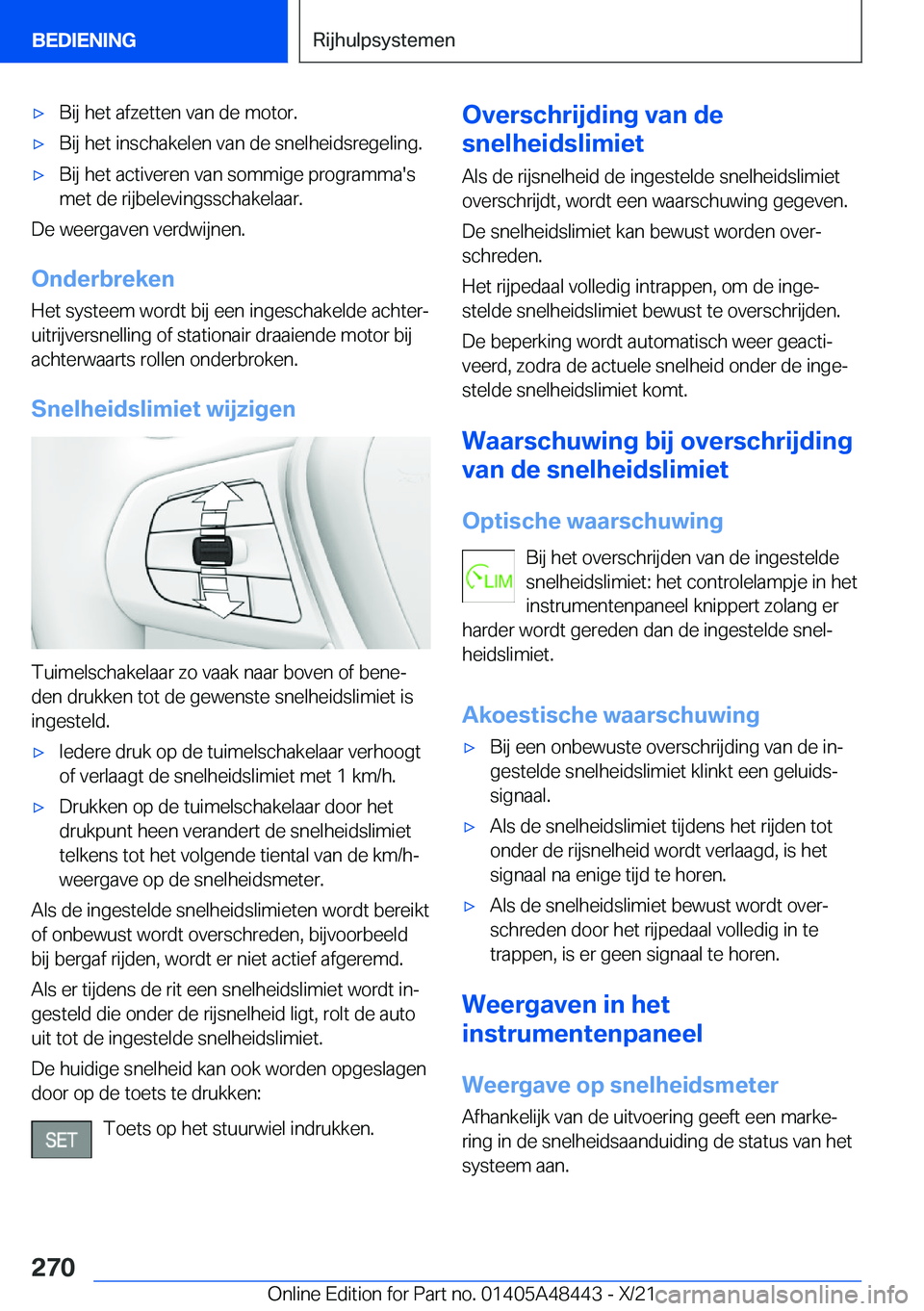 BMW X7 2022  Instructieboekjes (in Dutch) 'x�B�i�j��h�e�t��a�f�z�e�t�t�e�n��v�a�n��d�e��m�o�t�o�r�.'x�B�i�j��h�e�t��i�n�s�c�h�a�k�e�l�e�n��v�a�n��d�e��s�n�e�l�h�e�i�d�s�r�e�g�e�l�i�n�g�.'x�B�i�j��h�e�t��a�c�t�i�v�e�r�e