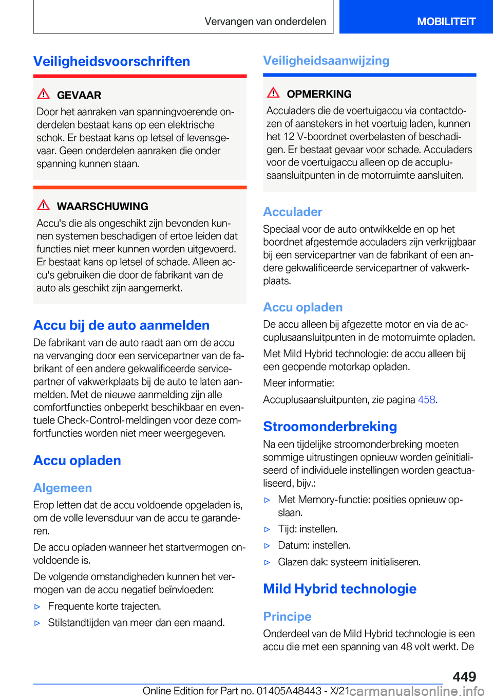 BMW X7 2022  Instructieboekjes (in Dutch) �V�e�i�l�i�g�h�e�i�d�s�v�o�o�r�s�c�h�r�i�f�t�e�n
�G�E�V�A�A�R
�D�o�o�r��h�e�t��a�a�n�r�a�k�e�n��v�a�n��s�p�a�n�n�i�n�g�v�o�e�r�e�n�d�e��o�nj
�d�e�r�d�e�l�e�n��b�e�s�t�a�a�t��k�a�n�s��o�p��e�