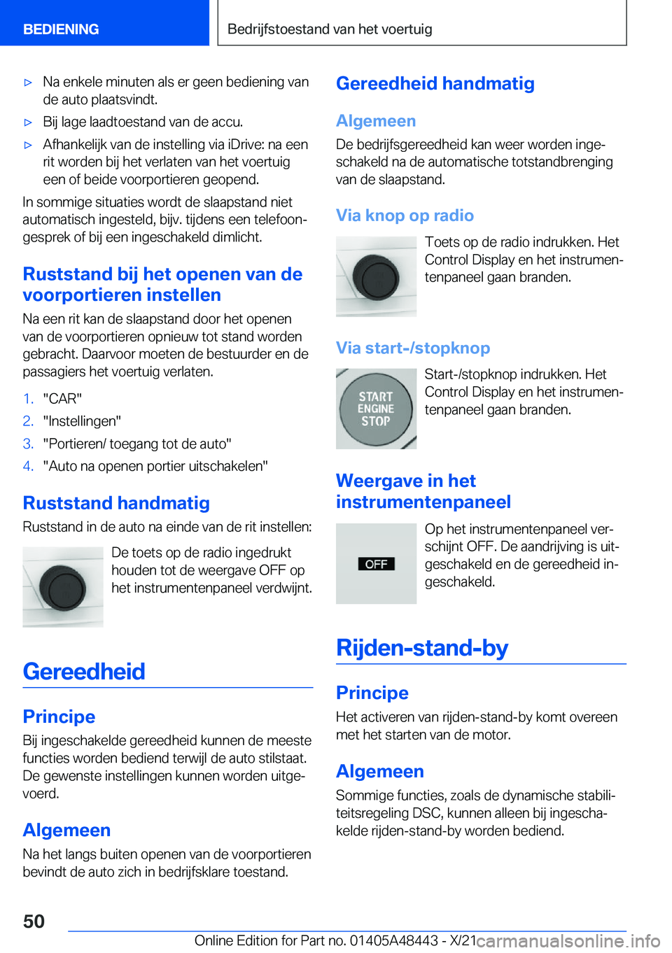 BMW X7 2022  Instructieboekjes (in Dutch) 'x�N�a��e�n�k�e�l�e��m�i�n�u�t�e�n��a�l�s��e�r��g�e�e�n��b�e�d�i�e�n�i�n�g��v�a�n�d�e��a�u�t�o��p�l�a�a�t�s�v�i�n�d�t�.'x�B�i�j��l�a�g�e��l�a�a�d�t�o�e�s�t�a�n�d��v�a�n��d�e��a�c