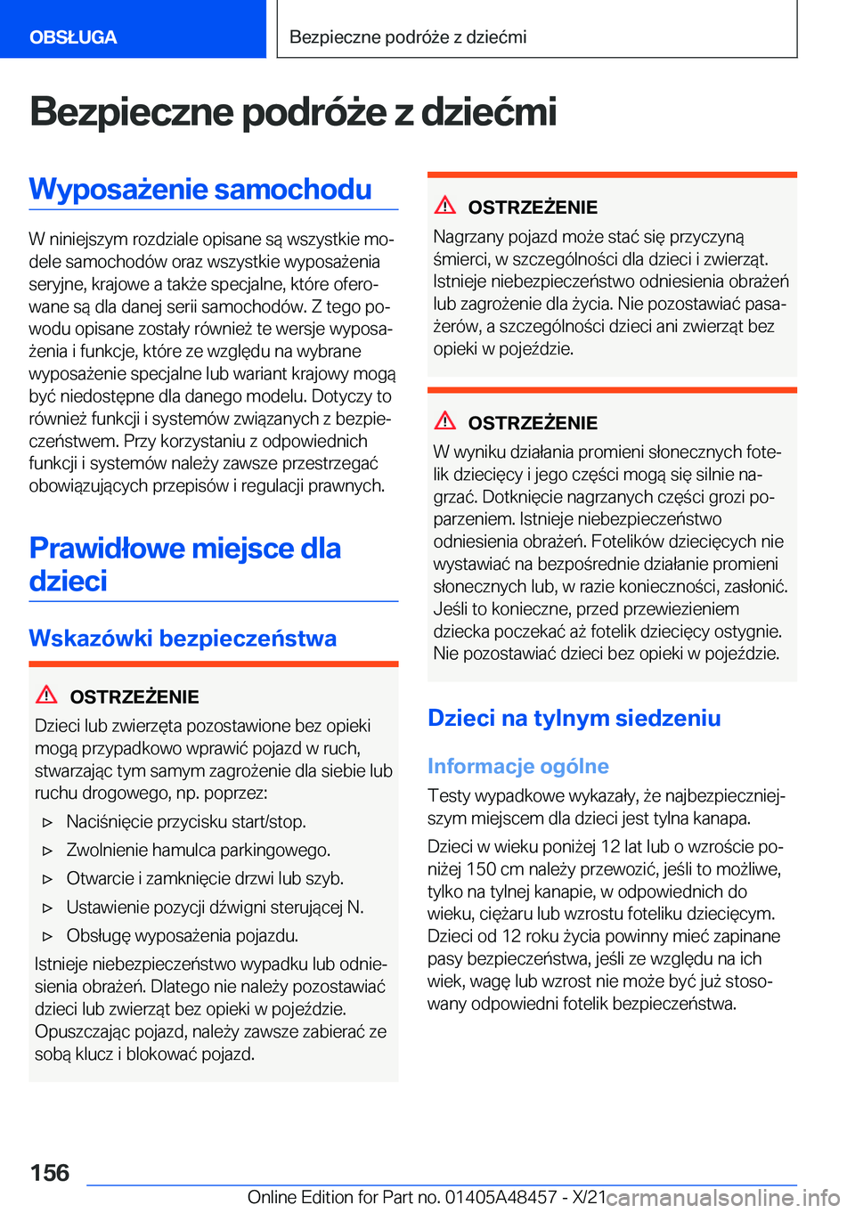 BMW X7 2022  Instrukcja obsługi (in Polish) �B�e�z�p�i�e�c�z�n�e��p�o�d�r�