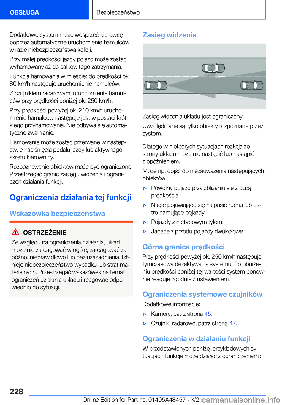 BMW X7 2022  Instrukcja obsługi (in Polish) �D�o�d�a�t�k�o�w�o��s�y�s�t�e�m��m�o9�e��w�e�s�p�r�z�e�