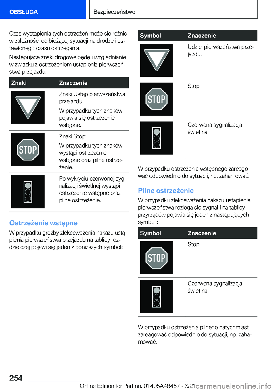 BMW X7 2022  Instrukcja obsługi (in Polish) �C�z�a�s��w�y�s�t�