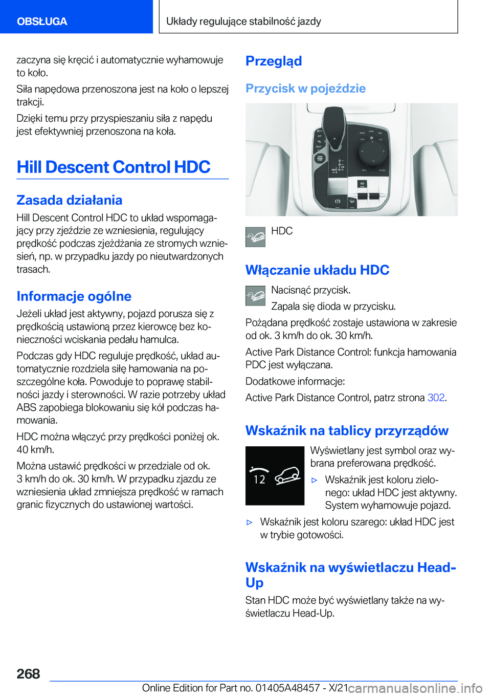 BMW X7 2022  Instrukcja obsługi (in Polish) �z�a�c�z�y�n�a��s�i�