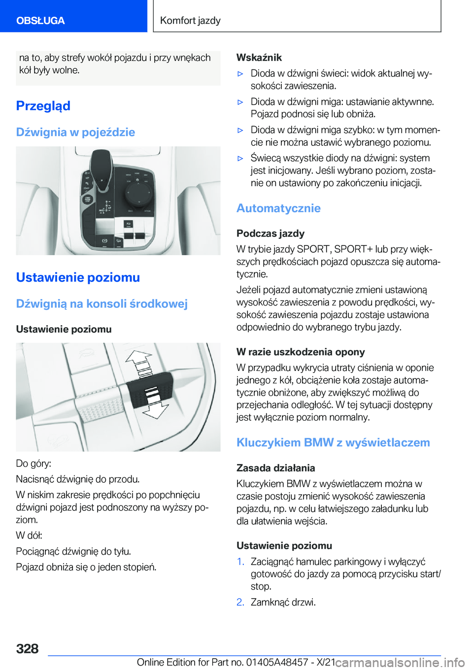 BMW X7 2022  Instrukcja obsługi (in Polish) �n�a��t�o�,��a�b�y��s�t�r�e�f�y��w�o�k�