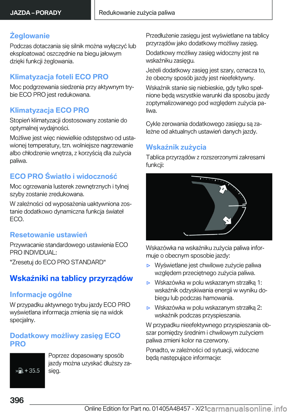 BMW X7 2022  Instrukcja obsługi (in Polish) 8�e�g�l�o�w�a�n�i�e
�P�o�d�c�z�a�s��d�o�t�a�c�z�a�n�i�a��s�i�