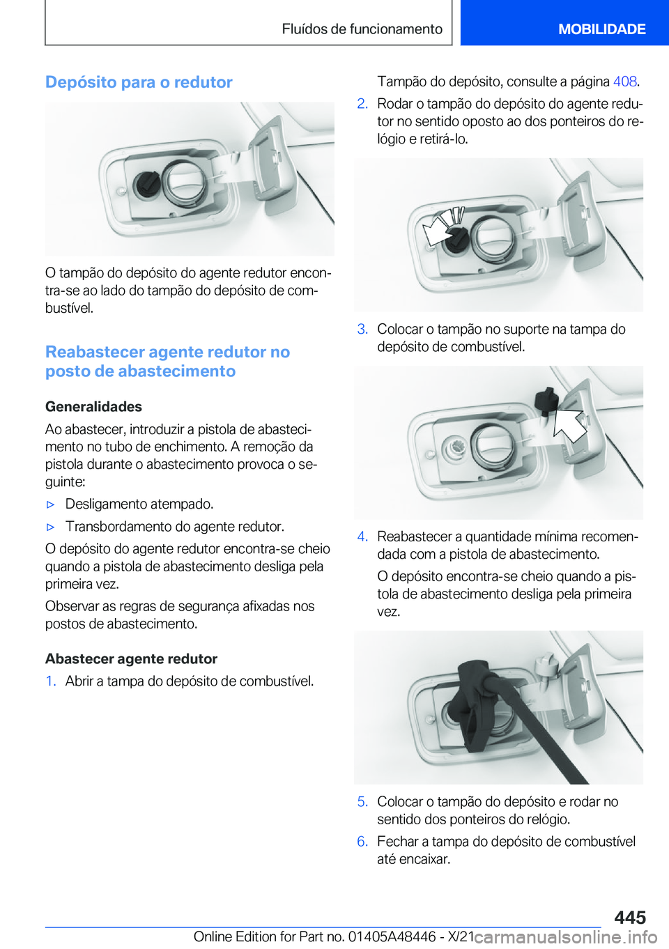 BMW X7 2022  Manual do condutor (in Portuguese) �D�e�p�