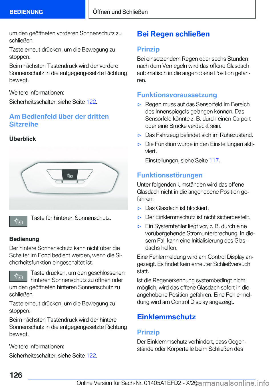 BMW X7 2021  Betriebsanleitungen (in German) �u�m��d�e�n��g�e�