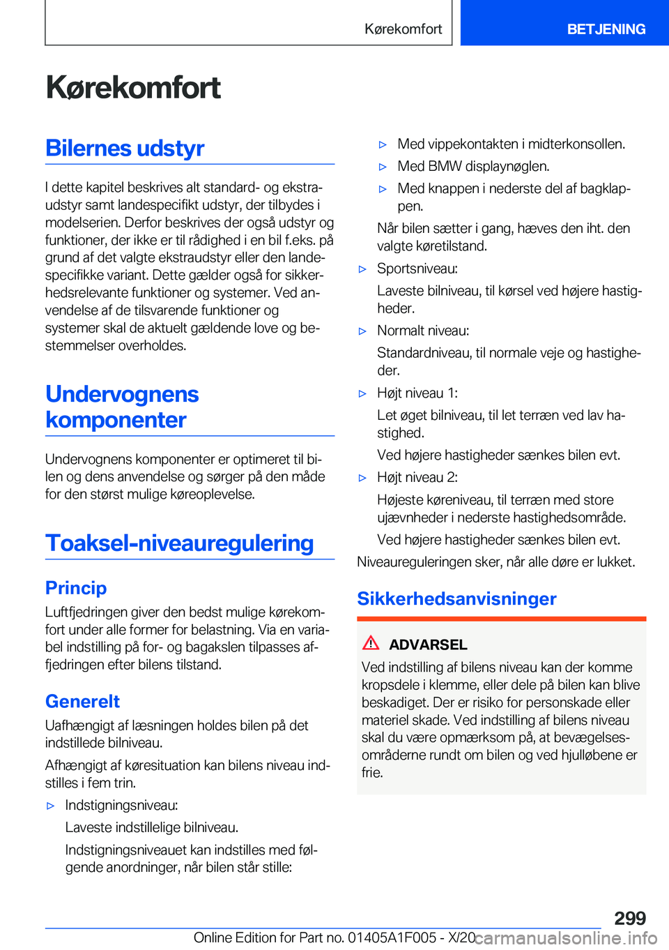 BMW X7 2021  InstruktionsbØger (in Danish) �K�