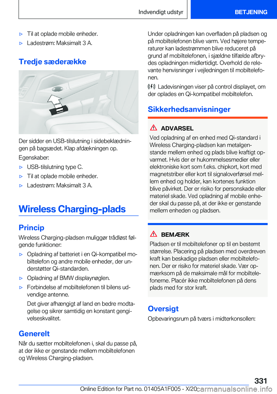 BMW X7 2021  InstruktionsbØger (in Danish) 'x�T�i�l��a�t��o�p�l�a�d�e��m�o�b�i�l�e��e�n�h�e�d�e�r�.'x�L�a�d�e�s�t�r�