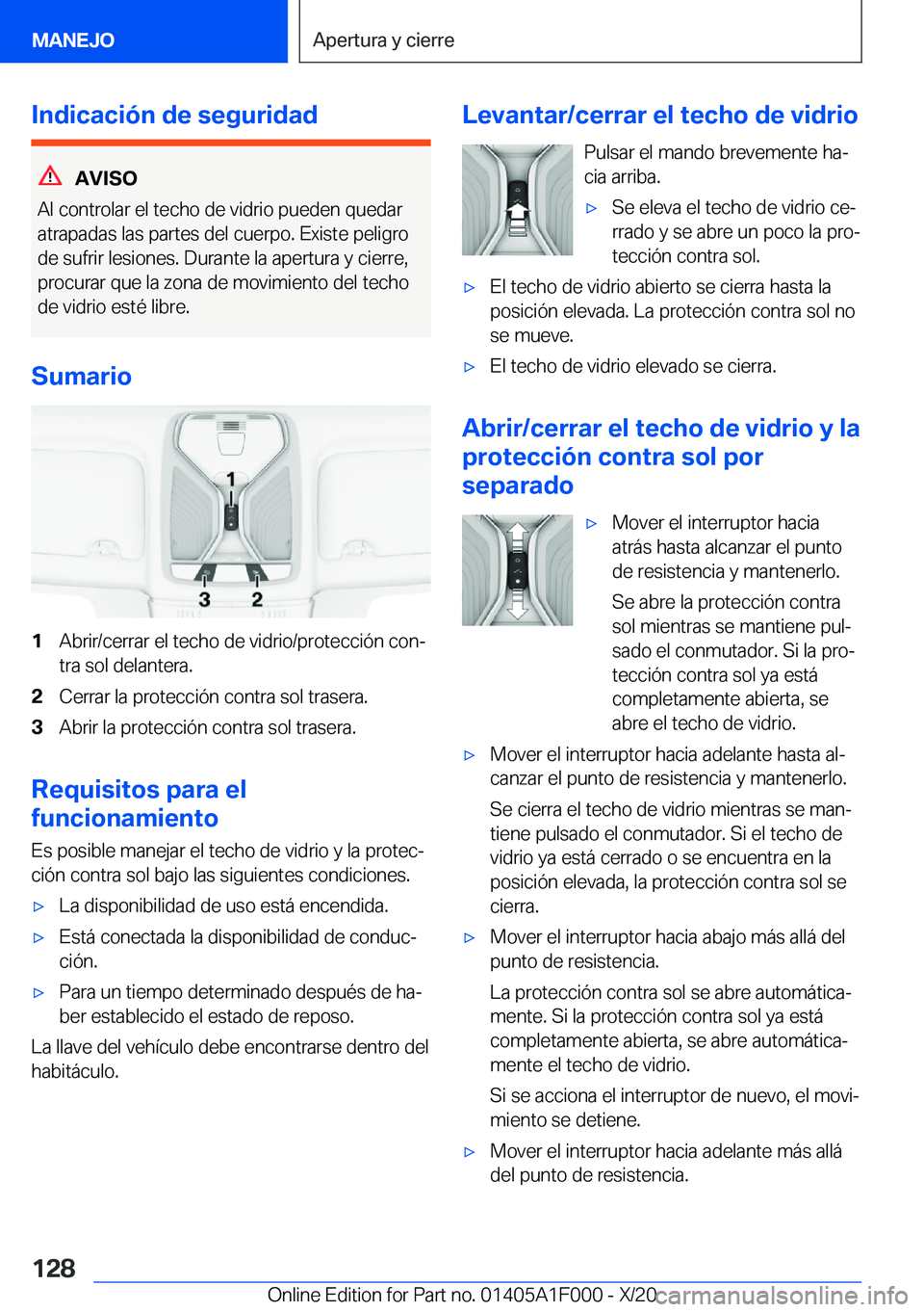 BMW X7 2021  Manuales de Empleo (in Spanish) �I�n�d�i�c�a�c�i�