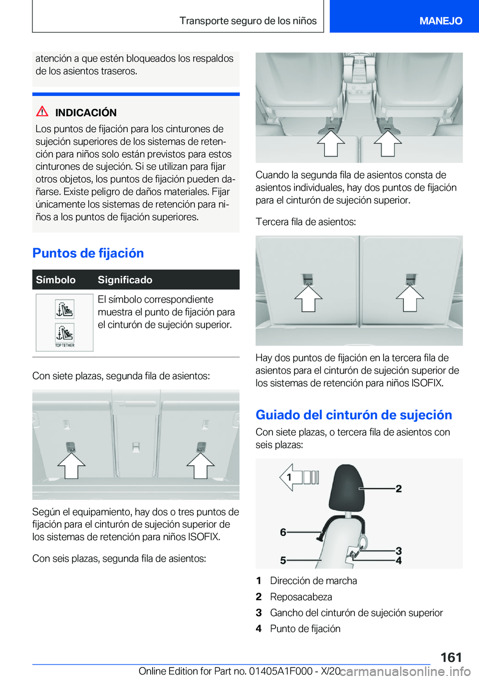 BMW X7 2021  Manuales de Empleo (in Spanish) �a�t�e�n�c�i�