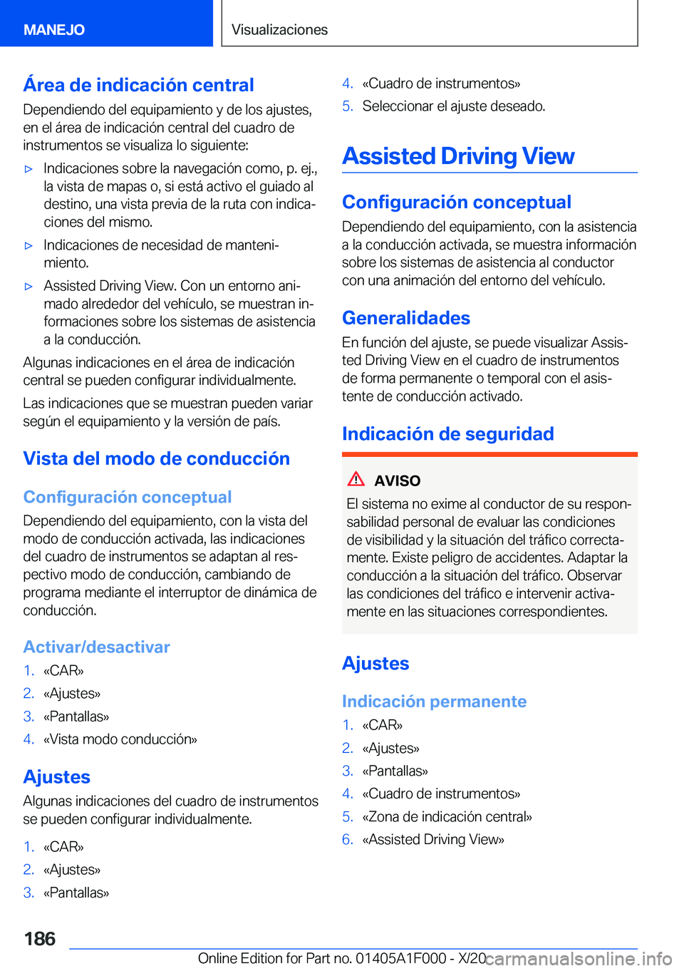 BMW X7 2021  Manuales de Empleo (in Spanish) �