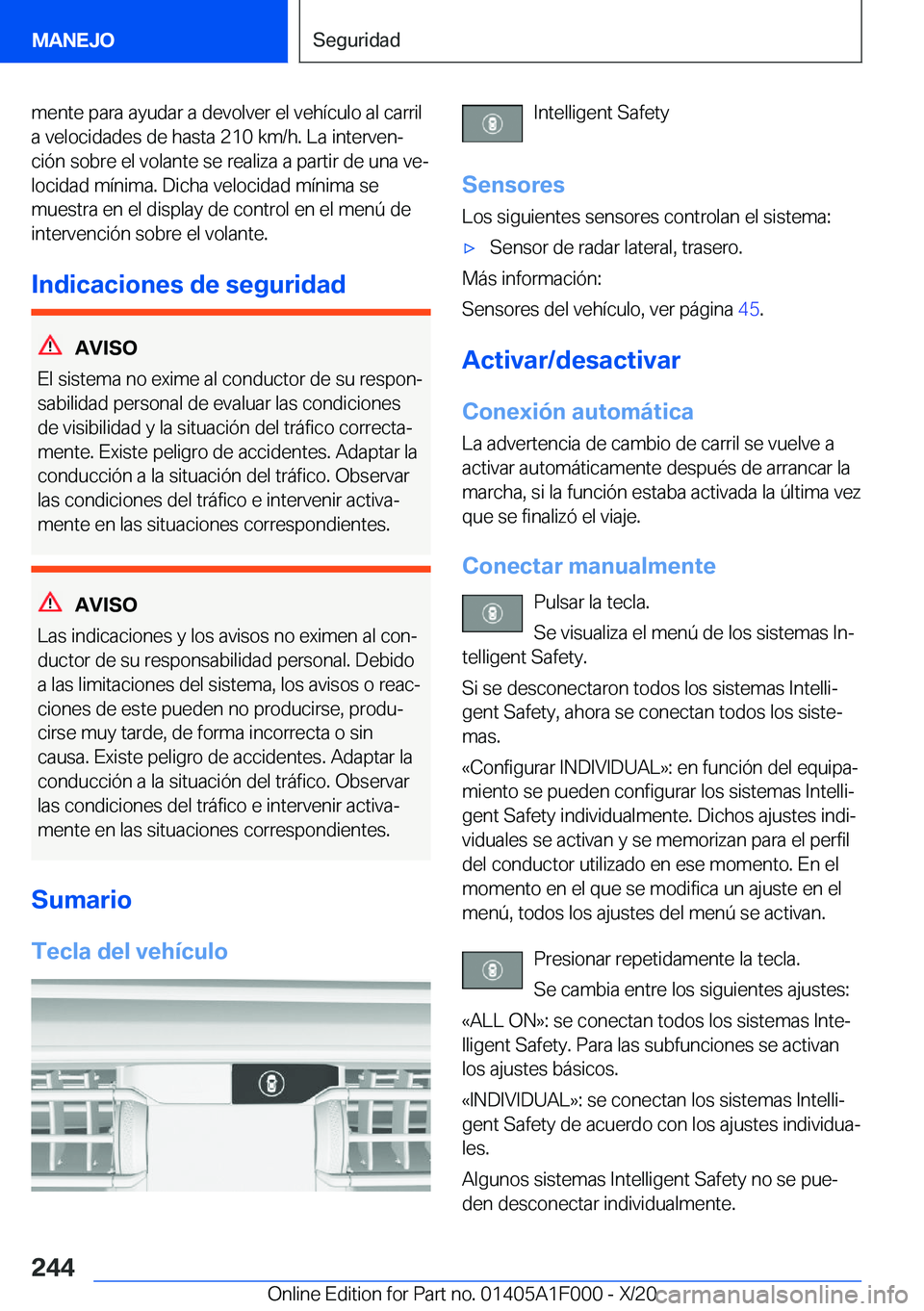 BMW X7 2021  Manuales de Empleo (in Spanish) �m�e�n�t�e��p�a�r�a��a�y�u�d�a�r��a��d�e�v�o�l�v�e�r��e�l��v�e�h�