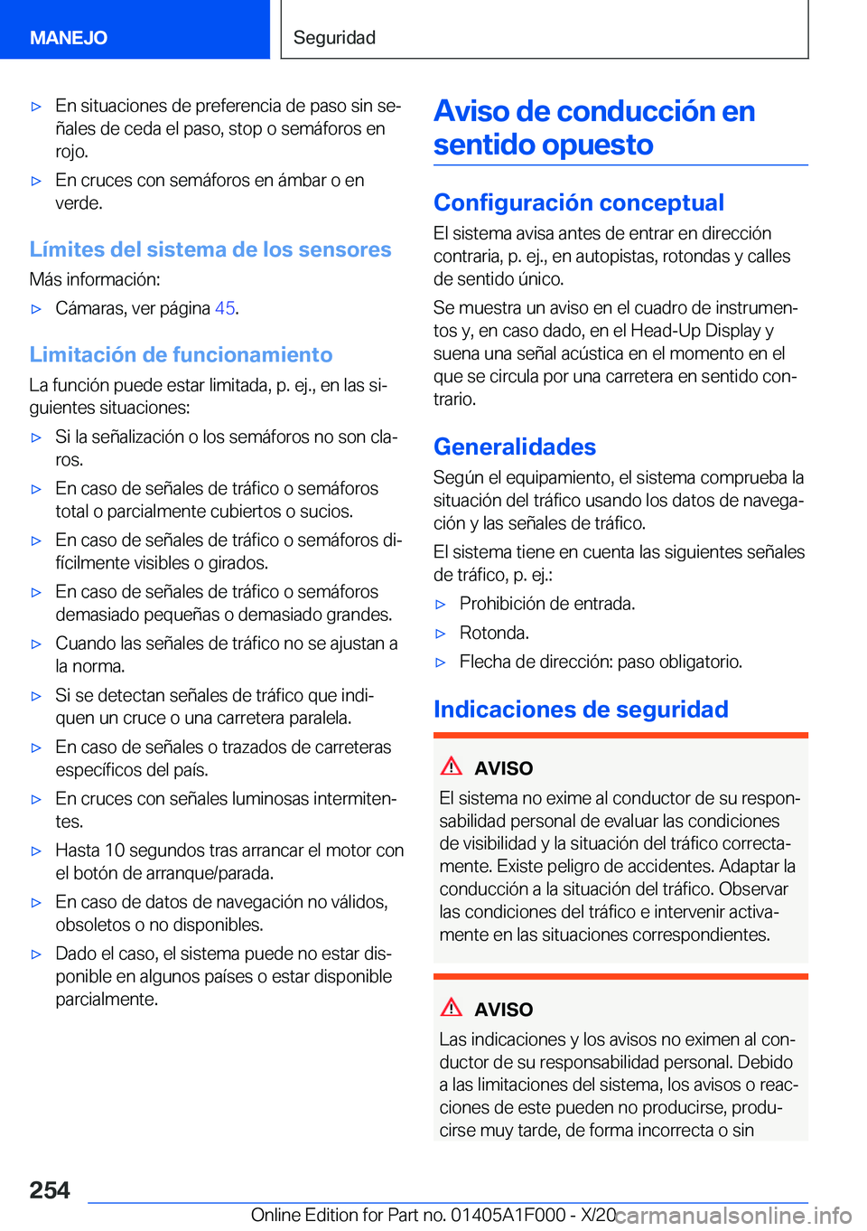 BMW X7 2021  Manuales de Empleo (in Spanish) x�E�n��s�i�t�u�a�c�i�o�n�e�s��d�e��p�r�e�f�e�r�e�n�c�i�a��d�e��p�a�s�o��s�i�n��s�eª�