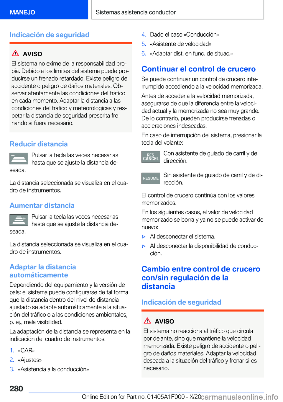 BMW X7 2021  Manuales de Empleo (in Spanish) �I�n�d�i�c�a�c�i�