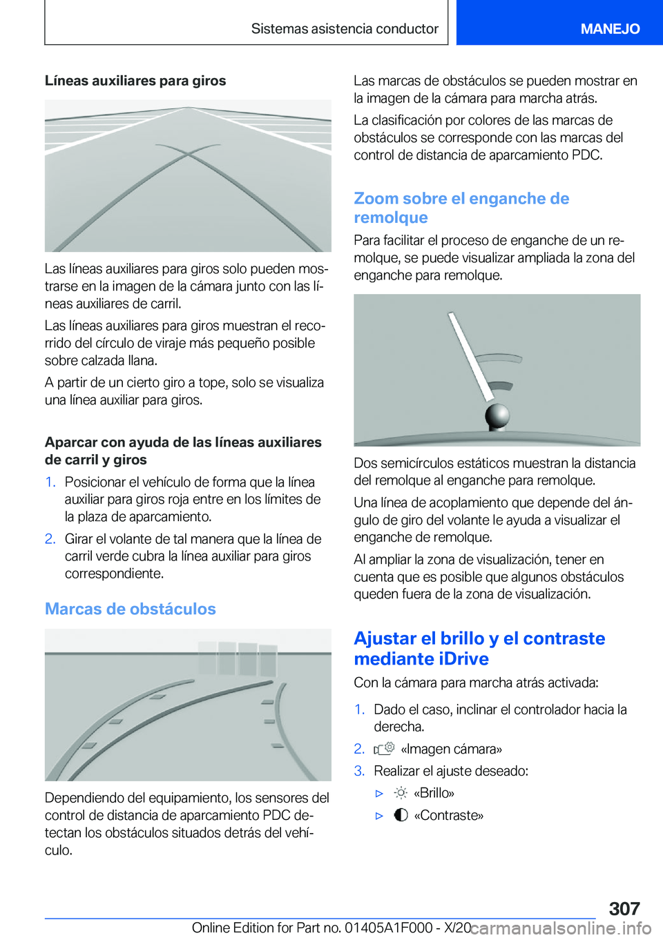 BMW X7 2021  Manuales de Empleo (in Spanish) �L�