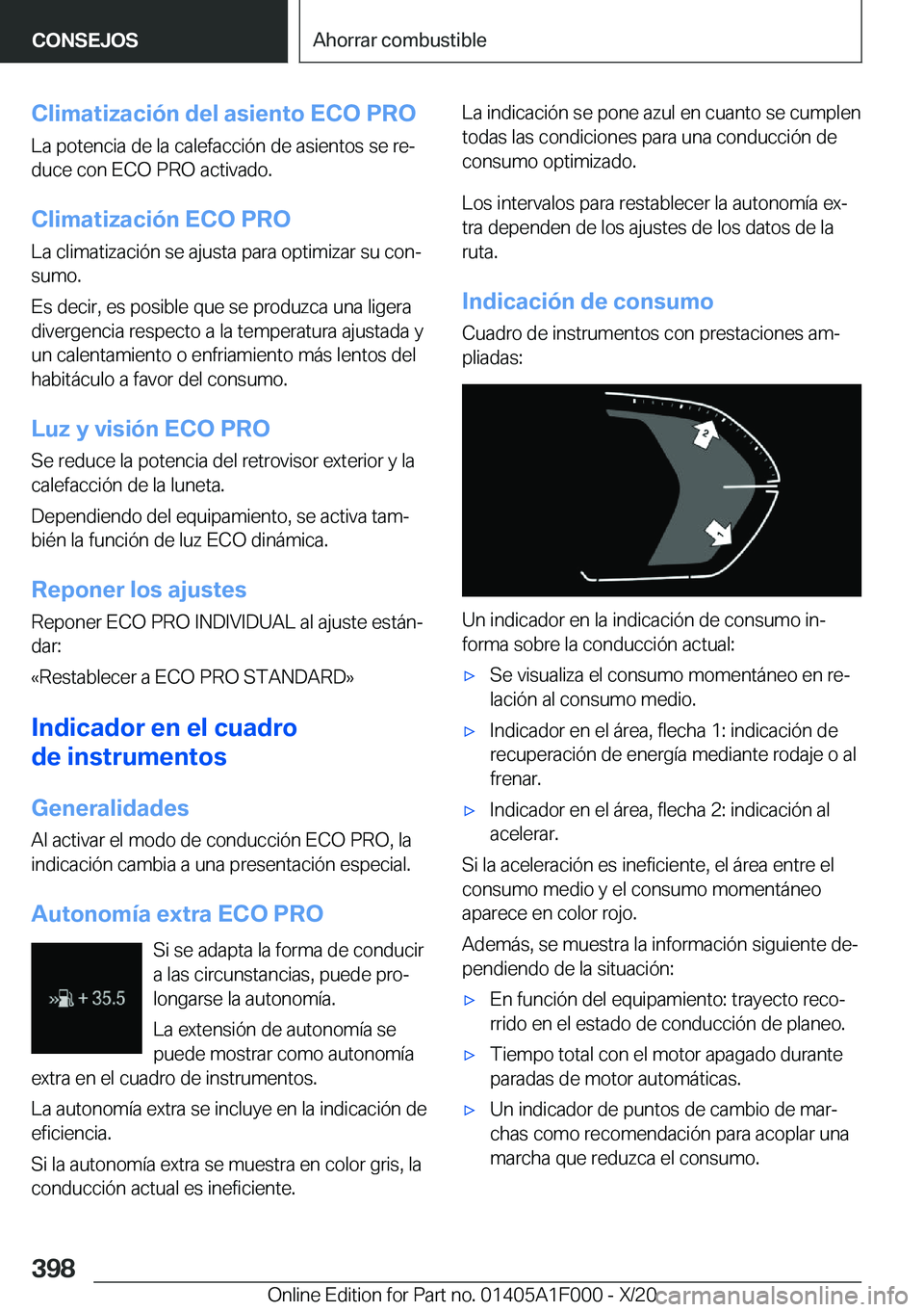 BMW X7 2021  Manuales de Empleo (in Spanish) �C�l�i�m�a�t�i�z�a�c�i�