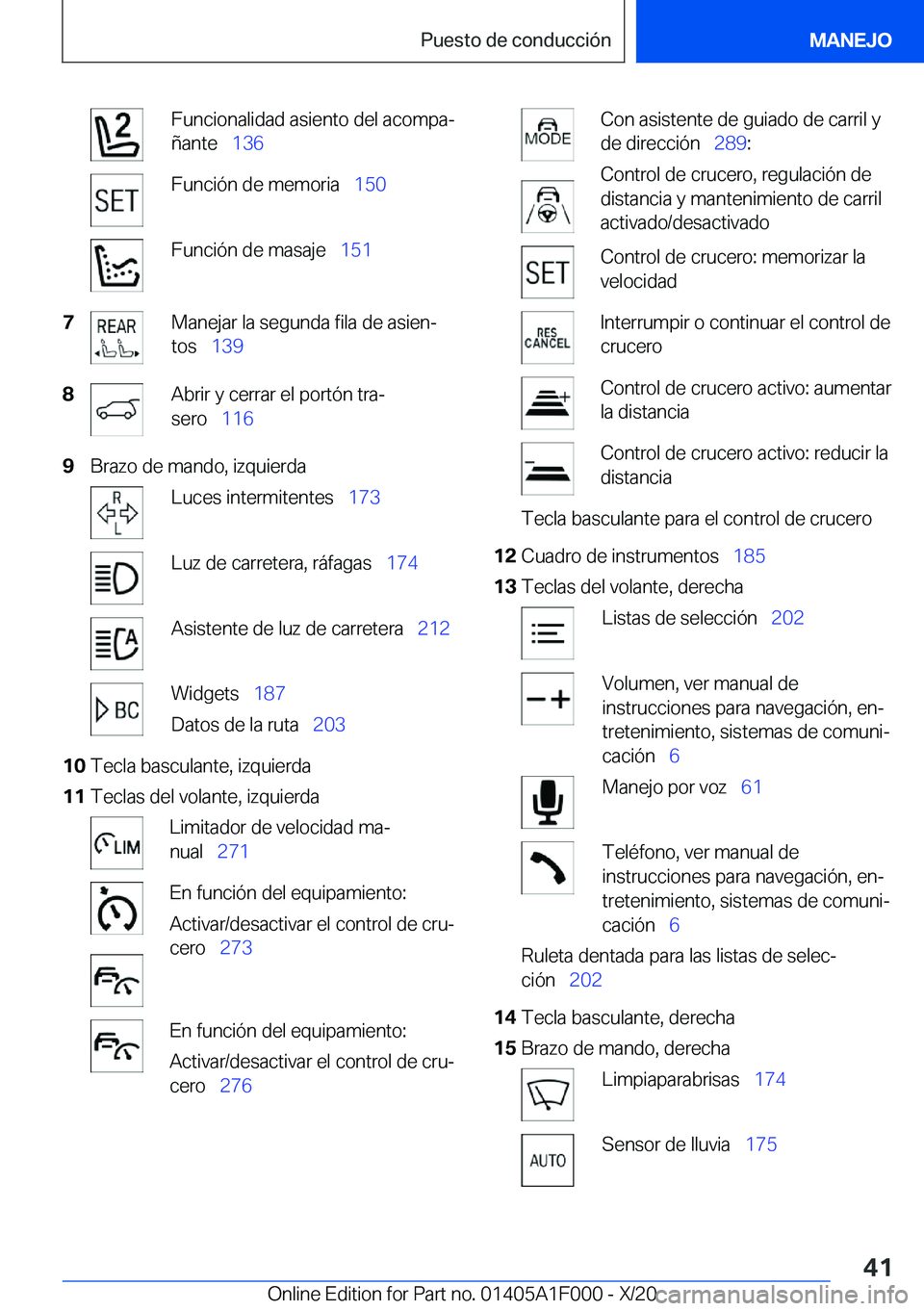BMW X7 2021  Manuales de Empleo (in Spanish) �F�u�n�c�i�o�n�a�l�i�d�a�d��a�s�i�e�n�t�o��d�e�l��a�c�o�m�p�aª
�