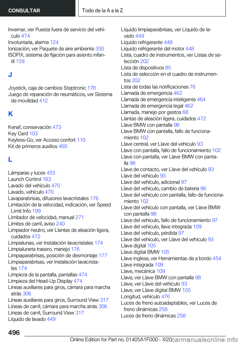 BMW X7 2021  Manuales de Empleo (in Spanish) �I�n�v�e�r�n�a�r�,��v�e�r��P�u�e�s�t�a��f�u�e�r�a��d�e��s�e�r�v�i�c�i�o��d�e�l��v�e�h�