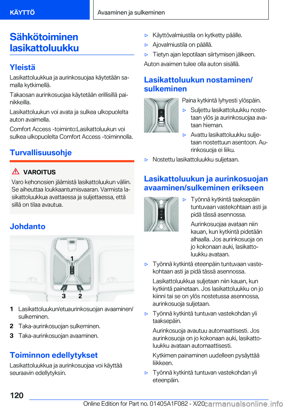 BMW X7 2021  Omistajan Käsikirja (in Finnish) �S�