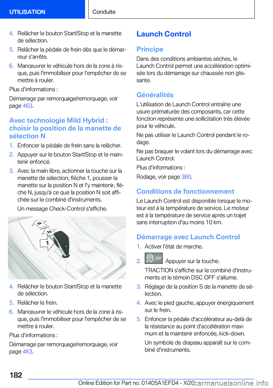 BMW X7 2021  Notices Demploi (in French) �4�.�R�e�l�