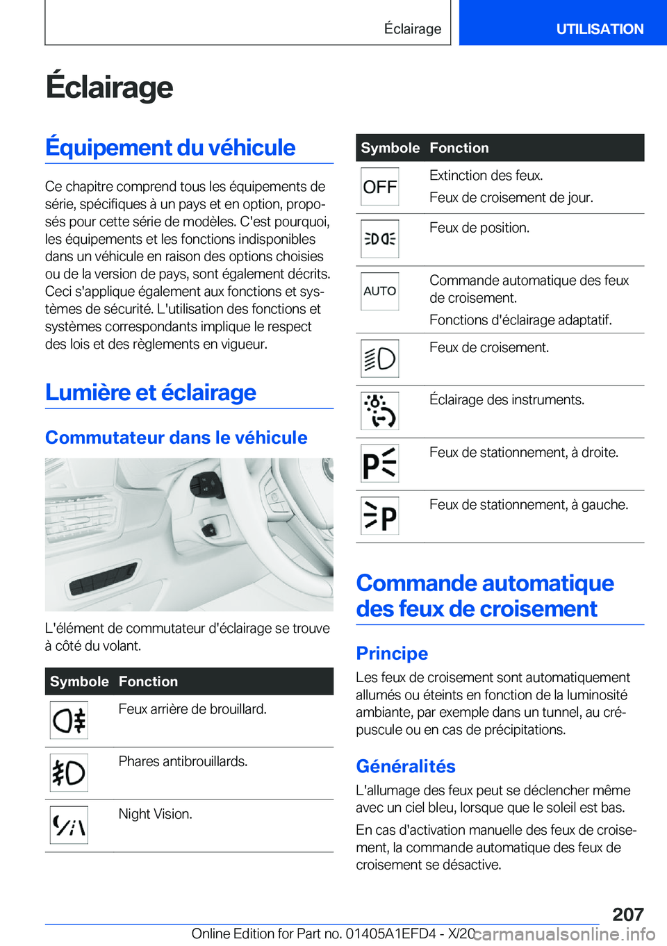BMW X7 2021  Notices Demploi (in French) �