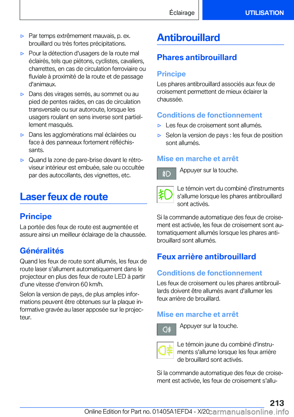 BMW X7 2021  Notices Demploi (in French) 'x�P�a�r��t�e�m�p�s��e�x�t�r�ê�m�e�m�e�n�t��m�a�u�v�a�i�s�,��p�.��e�x�.
�b�r�o�u�i�l�l�a�r�d��o�u��t�r�è�s��f�o�r�t�e�s��p�r�é�c�i�p�i�t�a�t�i�o�n�s�.'x�P�o�u�r��l�a��d�é�t�e�c�