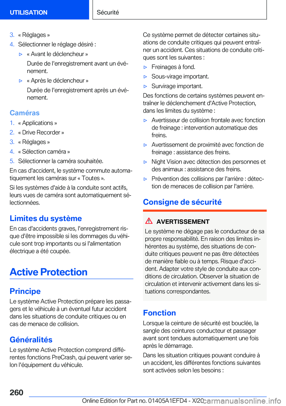BMW X7 2021  Notices Demploi (in French) �3�.�k��R�é�g�l�a�g�e�s��{�4�.�S�é�l�e�c�t�i�o�n�n�e�r��l�e��r�é�g�l�a�g�e��d�é�s�i�r�é��:'x�k��A�v�a�n�t��l�e��d�é�c�l�e�n�c�h�e�u�r��{
�D�u�r�é�e��d�e��ls�e�n�r�e�g�i�s�t�r�e