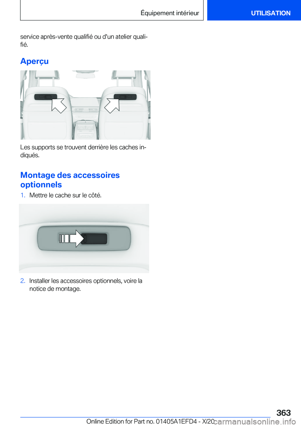 BMW X7 2021  Notices Demploi (in French) �s�e�r�v�i�c�e��a�p�r�è�s�-�v�e�n�t�e��q�u�a�l�i�f�i�é��o�u��d�'�u�n��a�t�e�l�i�e�r��q�u�a�l�ij
�f�i�é�.
�A�p�e�r�ç�u
�L�e�s��s�u�p�p�o�r�t�s��s�e��t�r�o�u�v�e�n�t��d�e�r�r�i�è�r�e