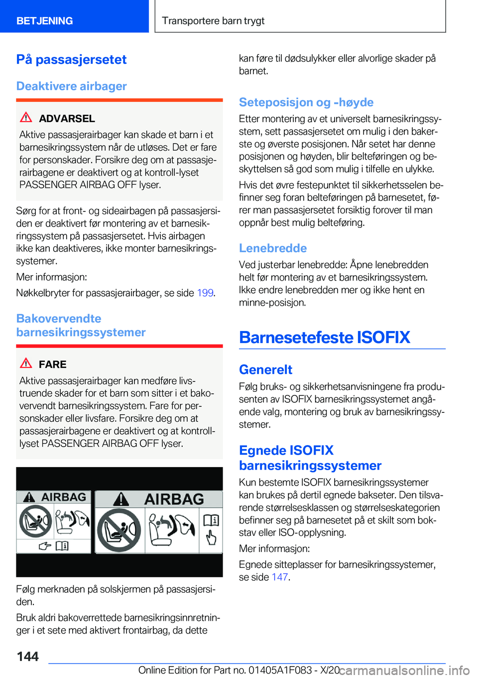 BMW X7 2021  InstruksjonsbØker (in Norwegian) �P�å��p�a�s�s�a�s�j�e�r�s�e�t�e�t
�D�e�a�k�t�i�v�e�r�e��a�i�r�b�a�g�e�r
�A�D�V�A�R�S�E�L
�A�k�t�i�v�e��p�a�s�s�a�s�j�e�r�a�i�r�b�a�g�e�r��k�a�n��s�k�a�d�e��e�t��b�a�r�n��i��e�t �b�a�r�n�e�s�