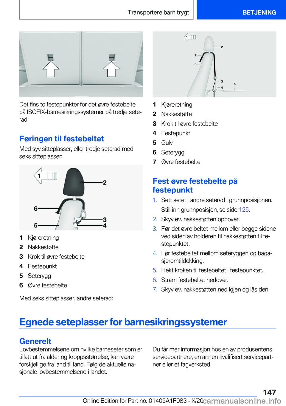 BMW X7 2021  InstruksjonsbØker (in Norwegian) �D�e�t��f�i�n�s��t�o��f�e�s�t�e�p�u�n�k�t�e�r��f�o�r��d�e�t��