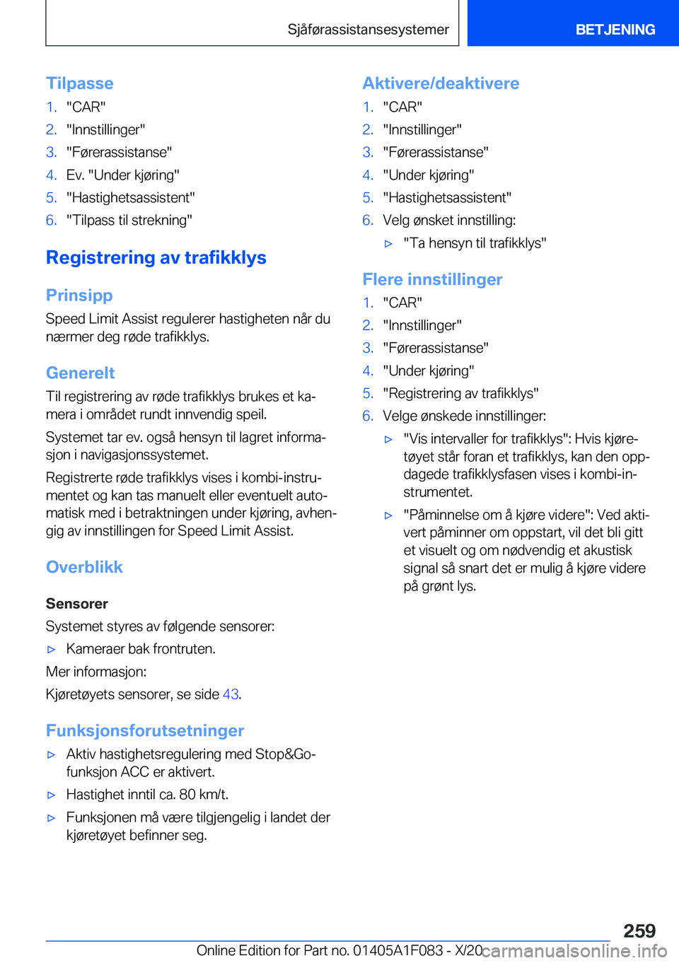 BMW X7 2021  InstruksjonsbØker (in Norwegian) �T�i�l�p�a�s�s�e�1�.��C�A�R��2�.��I�n�n�s�t�i�l�l�i�n�g�e�r��3�.��F�