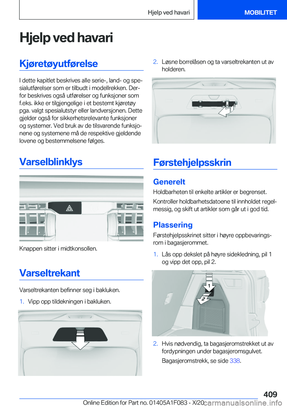 BMW X7 2021  InstruksjonsbØker (in Norwegian) �H�j�e�l�p��v�e�d��h�a�v�a�r�i�K�j�