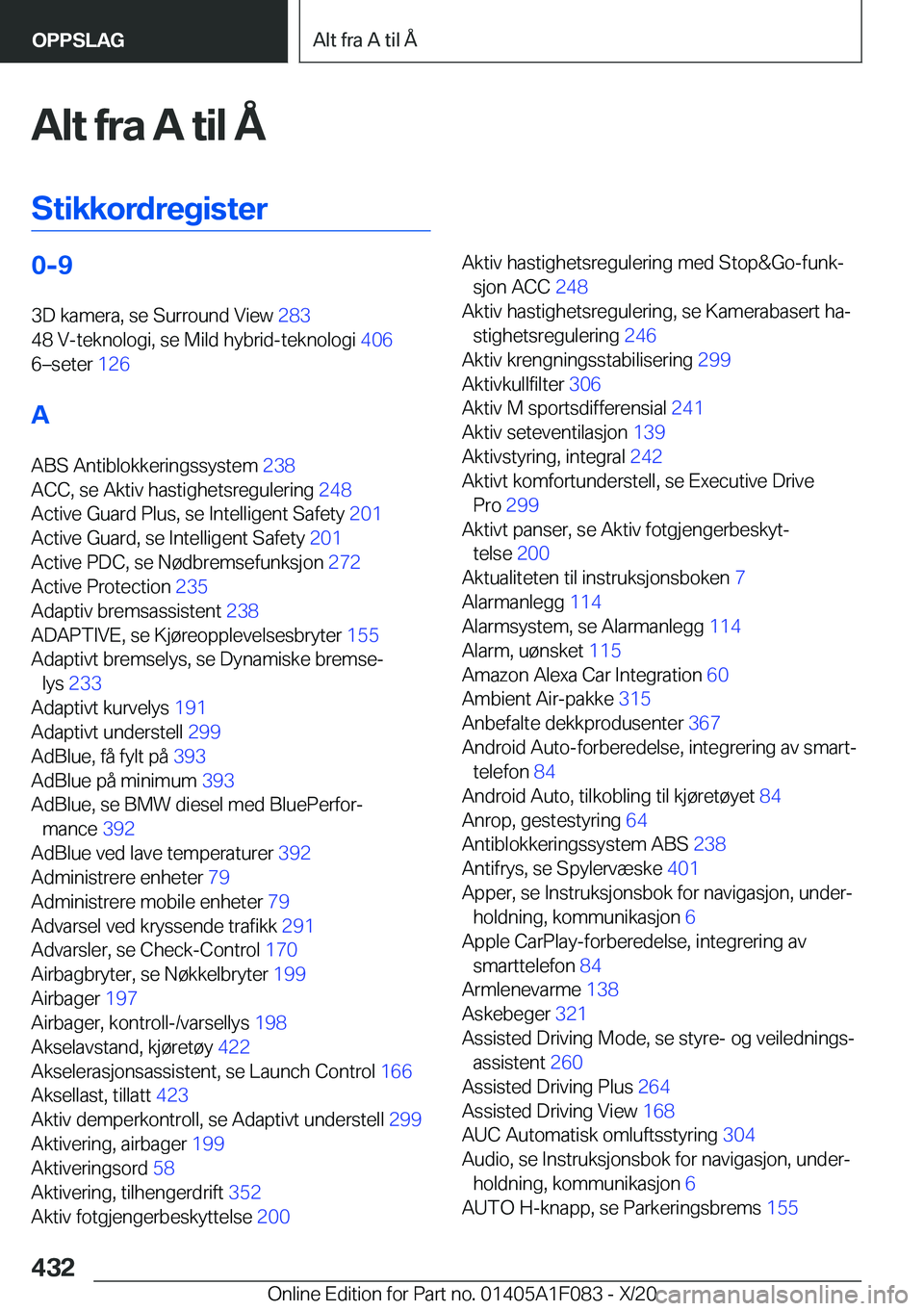 BMW X7 2021  InstruksjonsbØker (in Norwegian) �A�l�t��f�r�a��A��t�i�l��