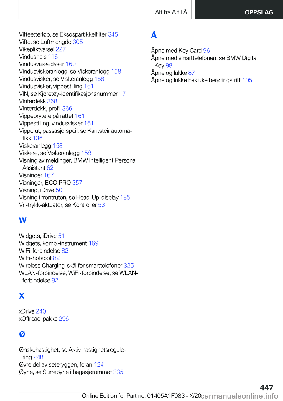 BMW X7 2021  InstruksjonsbØker (in Norwegian) �V�i�f�t�e�e�t�t�e�r�l�
