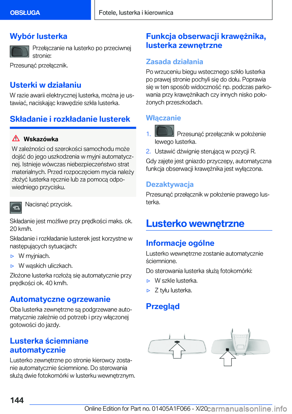 BMW X7 2021  Instrukcja obsługi (in Polish) �W�y�b�