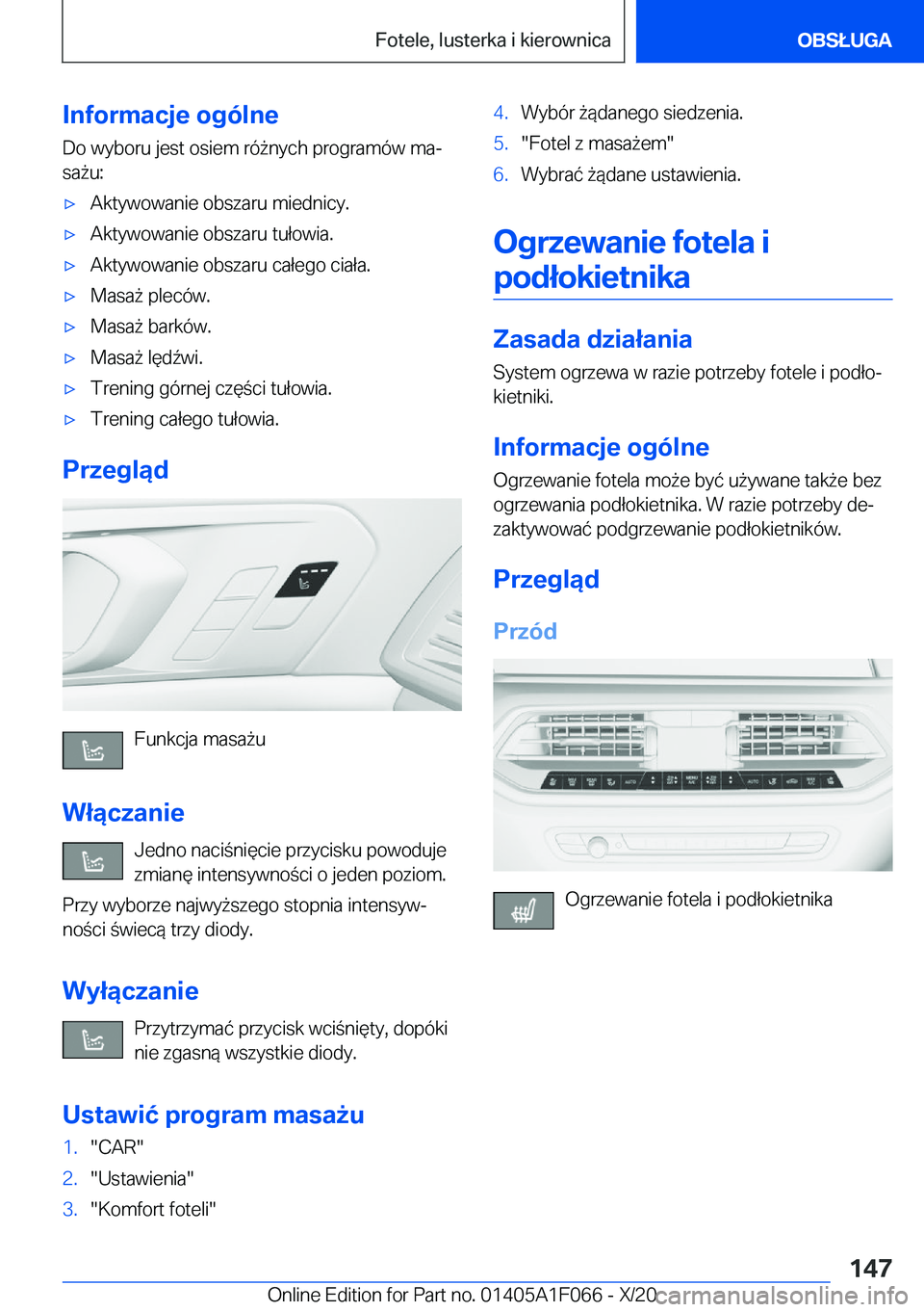 BMW X7 2021  Instrukcja obsługi (in Polish) �I�n�f�o�r�m�a�c�j�e��o�g�