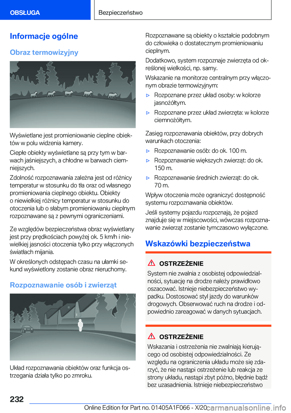 BMW X7 2021  Instrukcja obsługi (in Polish) �I�n�f�o�r�m�a�c�j�e��o�g�