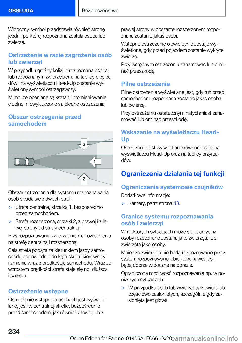 BMW X7 2021  Instrukcja obsługi (in Polish) �W�i�d�o�c�z�n�y��s�y�m�b�o�l��p�r�z�e�d�s�t�a�w�i�a��r�