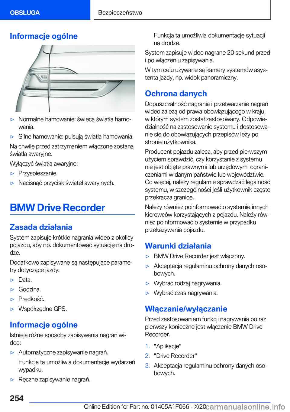 BMW X7 2021  Instrukcja obsługi (in Polish) �I�n�f�o�r�m�a�c�j�e��o�g�