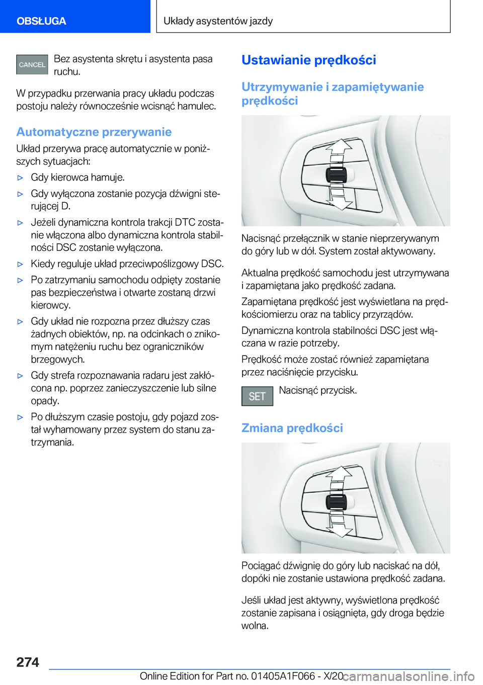 BMW X7 2021  Instrukcja obsługi (in Polish) �B�e�z��a�s�y�s�t�e�n�t�a��s�k�r�