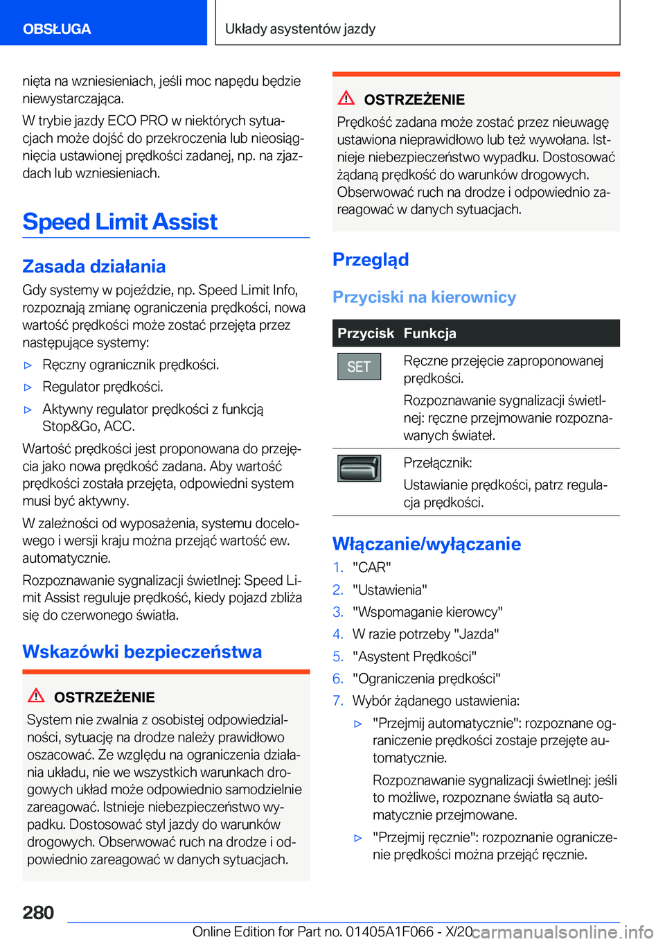 BMW X7 2021  Instrukcja obsługi (in Polish) �n�i�