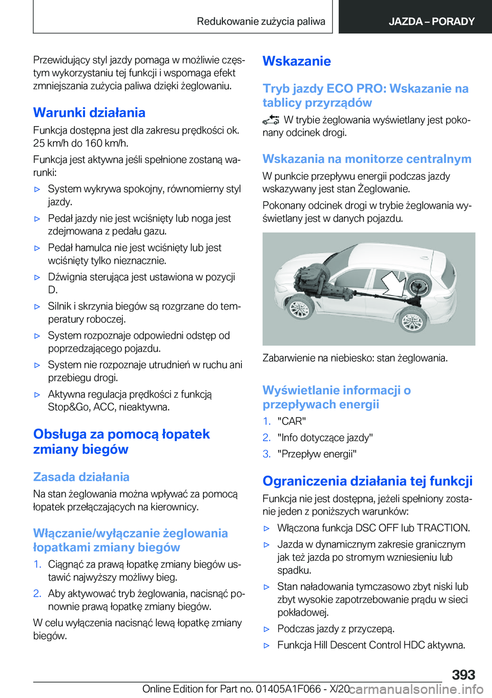 BMW X7 2021  Instrukcja obsługi (in Polish) �P�r�z�e�w�i�d�u�j�